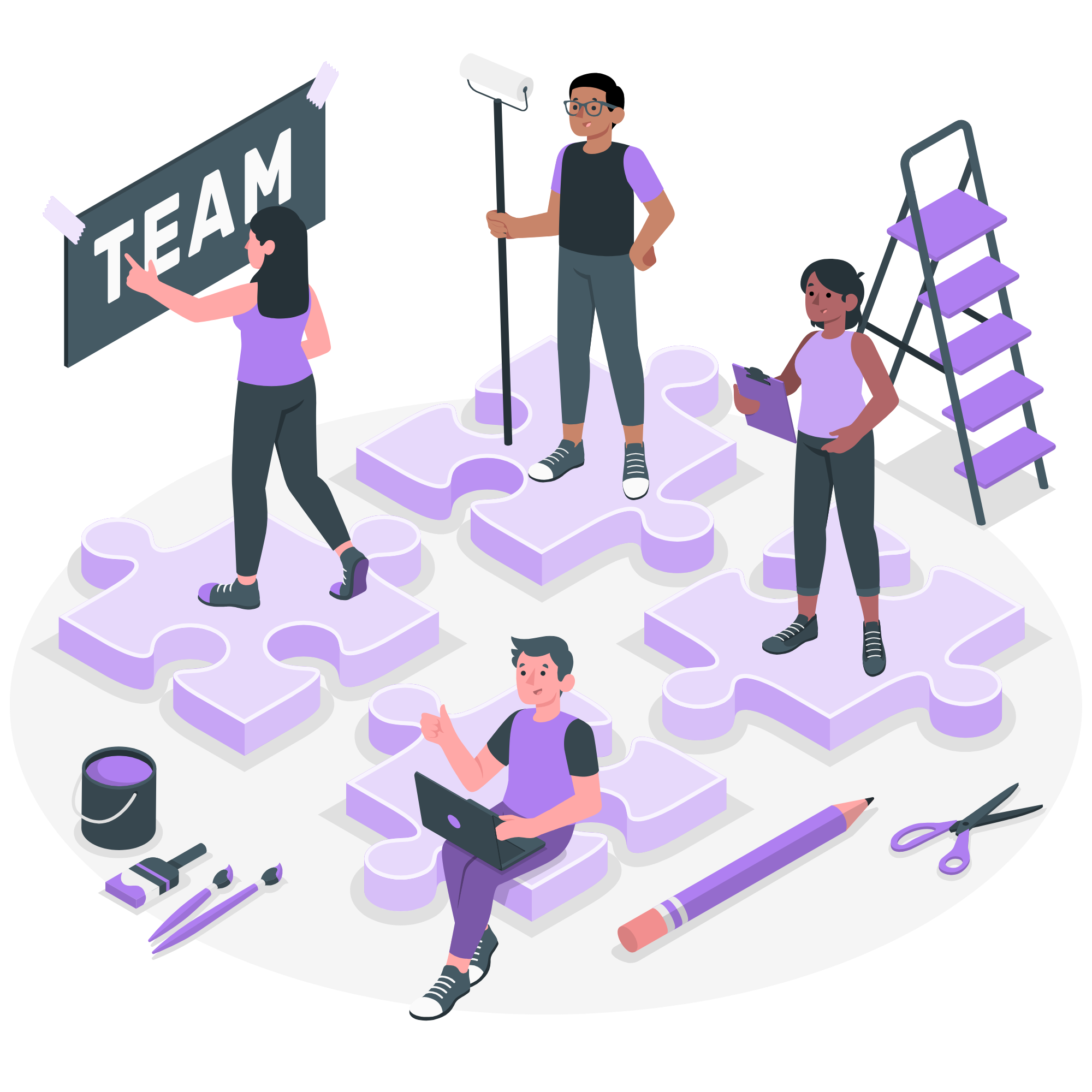 Collaboration Illustration